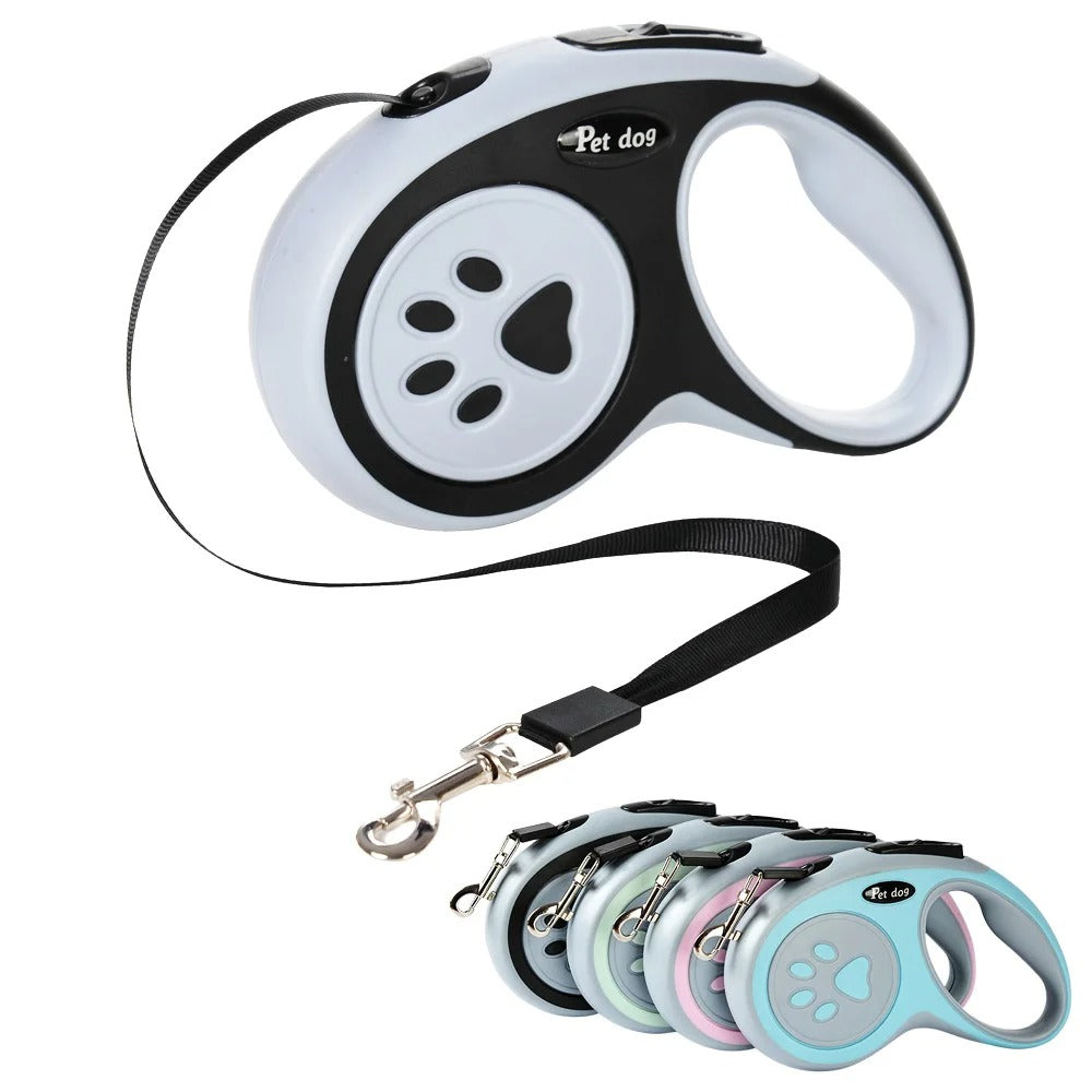 3m 5m Nylon Pet Dog Leash Automatic Retractable Extending